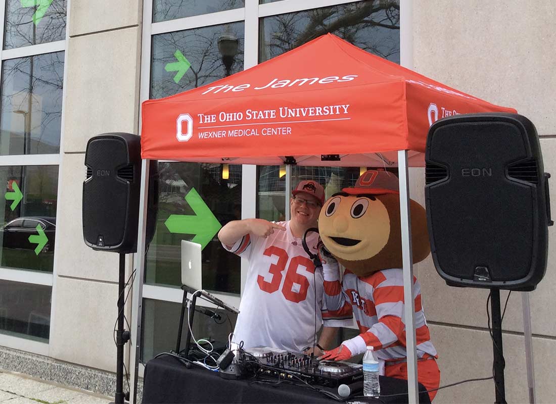 Brutus at a Brenen's event