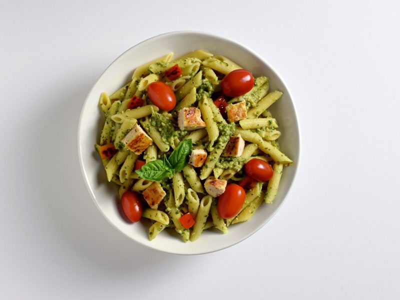 Fresh pasta bowl