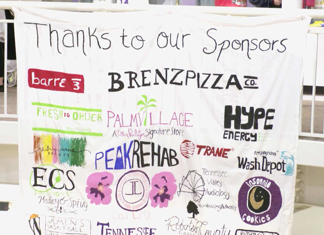 Hoops for Hearing sponsors