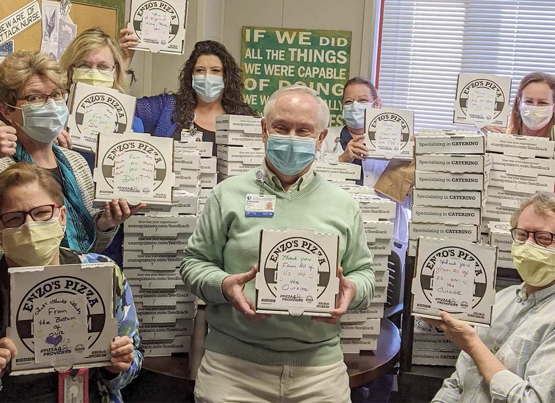 #Pizza4Providers donation