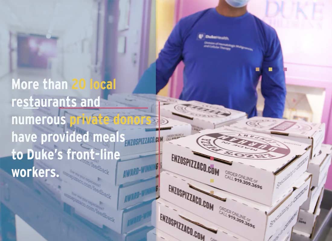 Meals for front-line workers